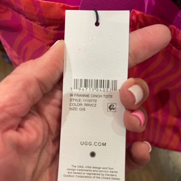 UGG NWT Frannie Cinch Totes - Picture 9 of 9